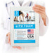 IMPRESA 3-Pack Liposuction Foam Pads, White 8 x 11 x 0.5 in Medical Foam Padding for Recovery, Hypoallergenic &