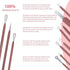 JPNK Blackhead Remover Tool Kit, 6 Pcs Comedones Extractor for Blemish Removal with Leather Bag (Pink)