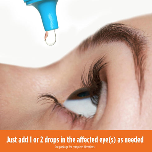 Blink Eye Drops for Dry Eyes, Triple Care Lubricant, Instantly Soothing & Moisturizing Eye Care for Severe Dry Eye