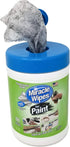 MiracleWipes for Paint Prep & Cleanup, 60 Count - Remove Tough Grime, Wet Paint, Caulking, Epoxy from Hands & Tools