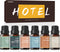 Hotel Collection Diffuser Oil Set - Fragrance Oil for Candle Making, Soap Scents, and Essential Oils 6x10ml.