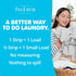 Tru Earth Compact Dry Laundry Detergent Sheets - Original Eco-Strip Liquidless Laundry Detergent, 64 Sheets, Up to 128