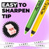 Lamel OhMy Color Gel Eyeliner Pencil - Long Lasting, Waterproof, Highly-Pigmented Vibrant Colored Eyeliner