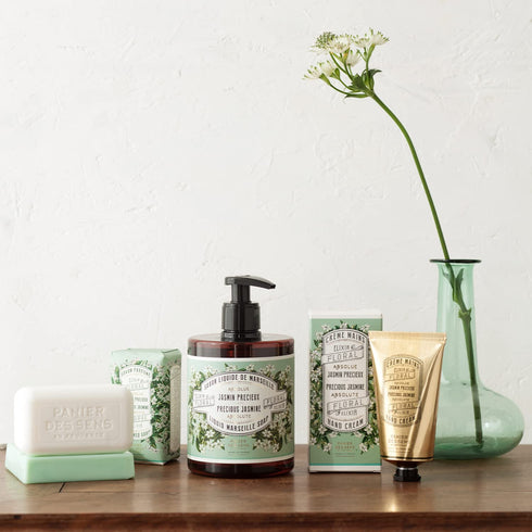 Panier des Sens Hand Cream for Dry Cracked Hands, Jasmine Mini Lotion, 1 floz, Made in France, 96% Natural