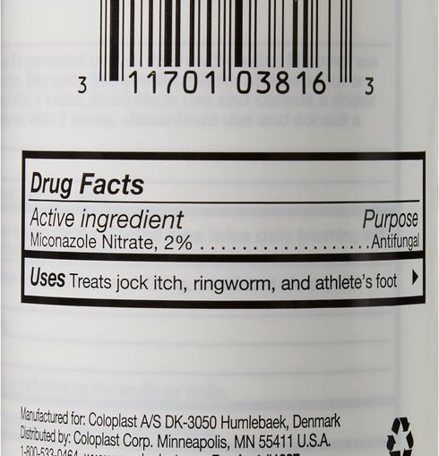 2% Miconazole Nitrate Powder Antifungal - Micro-Guard, 3 oz. Shaker Bottle