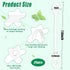 25 Count Disposable Plastic Tongue Scraper for Adults and Kids, Tongue Scrubber for Oral Care, Fresh Breath