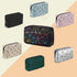 Likesing Period Bag for Girls Womens, Leather Sanitary Napkin Storage Bag, Portable Menstrual Pad Bag Period Pads