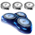 HQ8 Replacement Heads for Philips Norelco Shavers - Compatible with Philips Norelco Aquatec Replacement Heads