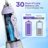 H2ofloss 300ML IPX7 Water Dental Flosser Teeth Pick, Cordless Portable Oral Irrigator Rechargeable Travel Irrigation