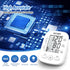 Scian Blood Pressure Monitor Upper Arm for Home Use, Automatic Blood Pressure Arm Cuff with Large Cuff 8.7"-16.5", Large LCD Display, 2 User 180 Memory, USB Cable (White)
