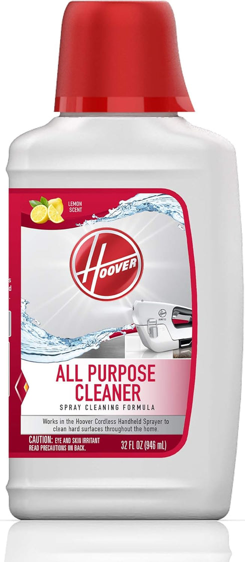 Hoover All Purpose Cleaner Solution for Cordless Handheld Sprayer, Works on Hard Floors and More