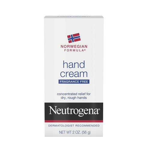 Neutrogena Norwegian Formula Moisturizing Hand Cream 2 oz for Dry, Rough Hands, Fragrance-Free