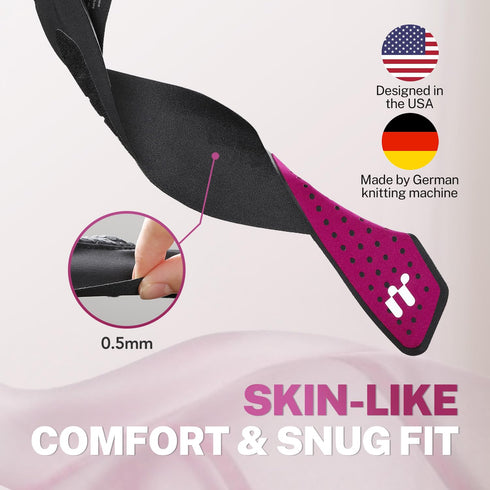 Ultra Thin Wrist Brace for Carpal Tunnel, Soft Thumb Design Compression Support for Left/Right Hand, Night Support