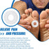 Nuanchu 150 Pcs Callus Cushions Pads for Feet, Soft Adhesive Felt Round Corn Cushions for Bottom of Foot, Pain Relief