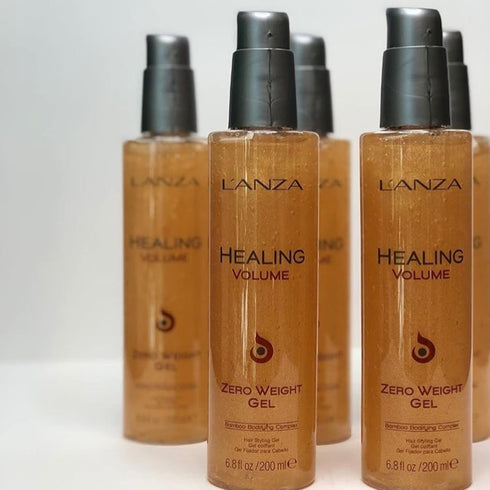 L'ANZA Healing Volume Zero Weight Gel, Extra Hold Hair Gel, 6.8 Fl Oz