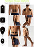RLEXIO 20 Pack Set. 7000, TENS Unit Electrode Pads with Wire Cable Combination Reusable Premium Hydrogel Self-Adhesive