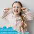 New Kids Bamboo Toothbrushes, 6 Pack, Organic Soft Bristle Biodegradable Children's Toothbrushes (Ages 3-12, Multicolor)