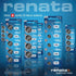 Renata CR1620 Batteries, 3V Lithium Coin Cell 1620 Battery (2 Count)