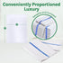 24 Blue Stripe Cleaning Towels, 16x19 Bar Mop Dish Towels, 30oz Commercial Grade Cotton for Home and Restaurant