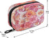 Ollabaky 7 Pill Organizer Rose Floral Travel Pill Cases Bag Portable Pill Container Days Pill Box Organizer Vitamin