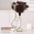 Ostrich Feather Duster Classic 14" with Wooden Handle, Eco-Friendly Reusable Handheld Cleaning Supplies for Home, Car