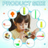 JolliLudo 9 Pcs Oral Motor Placement Therapy Tools for Kids Myofunctional Whistle Tongue Muscle Trainer Controlled Oral