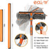 eazer 89'' Squeegee Window Cleaner 2 in 1 with Rotatable Tool Kit, Extension Pole for Indoor/Outdoor Window and Car