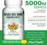 Maxi Health D3 5000 Liquid Gels, Natural Vitamin D3 Nutrition Supplement, 180 Capsules, Kosher