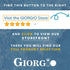 Giorgio Detangling Paddle Brush, Large Air Cushion Paddle Brush with Tourmaline Bristles for Men and Women