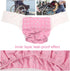 Reusable Adult Diaper, Washable Pocket Nappy Cover, Adjustable Breathable Cloth Diaper