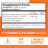 Qunol Turmeric Curcumin Supplement 1000mg with Ultra High Absorption, 120 Count for Joint Support