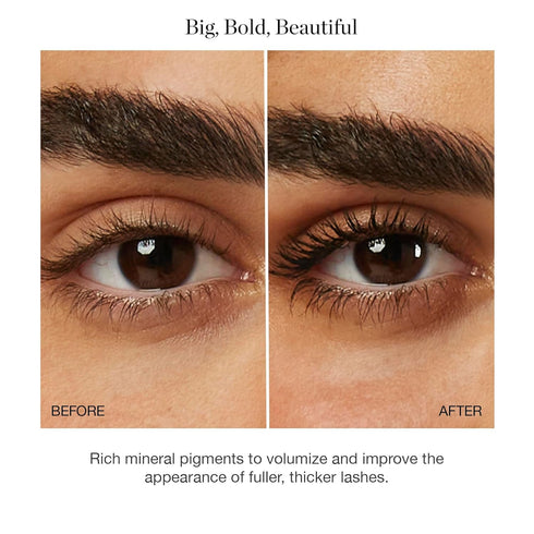 Ogee Beyond Clean Volumizing Mascara - Certified Organic Black Mascara for Volume and Length