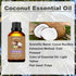 yethious Coconut Fragrance Oil - 100ML, Essential Oil for Diffuser, Candle Making, Soap, Home Aromatherapy - 3.38 Fl Oz