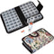 Floral Pill Case Box - 14 Day Pill Holder & Medication Organizer, Travel Case with 4 Compartments for Each Day