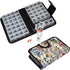 Floral Pill Case Box - 14 Day Pill Holder & Medication Organizer, Travel Case with 4 Compartments for Each Day