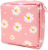Honbay Daisy Large Capacity Sanitary Napkin Bag, Tampons Pouch, Nursing Pad Holder, Coin