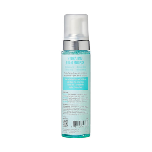KISS COLORS & CARE Foaming Mousse - Define Curls & Hold Styles, Jamaican Black Castor Oil & Biotin