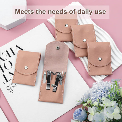 Manicure Set Bulk, Nail Clippers Kit Personal Fingernail Clippers Set, Sturdy Nail Tip Cutter Trimmers Men and Women Professional Grooming Toenail Clippers Pedicure Kits Gift (P7-12)