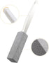 2 Pack Toilet Cleaner Hard Water Build Up Remover with Ergonomic Handle, Pumice Cleaning Stone for Kitchen & Bathroom