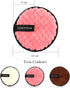 Vtrem 3 Colors Makeup Remover Pads, Reusable Soft Facial Cleaning Puffs, Double-Side Washable Microfiber Cloth