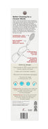 RADIUS Toothbrush Big Brush with Replaceable Head, Left Hand, Soft in Gold, BPA Free and ADA Accepted, Designed