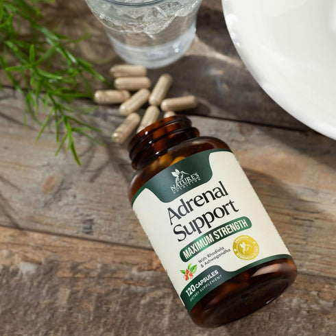 Adrenal Support Supplements Cortex Complex, Best Energy Supplement, Supports Cortisol Health & Energy Levels, 120