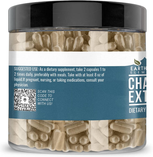 Earthborn Elements Chamomile Extract, 200 Capsules, Pure & Undiluted, No Additives