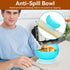 Scooper Bowl with Suction Cup Base, Anti Spill Adaptive Tableware Utensils Disability Aids for Elderly Parkinsons