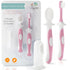 Cherish Baby Care Baby Toothbrush & Toddler Toothbrush Set (0-2 Years), BPA-Free Safety-Tested Food-Grade Silicone