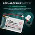 MakerFocus 4pcs 3.7V Lithium Rechargeable Battery - JST1.25 Connector, 1000mAh with Protection Board