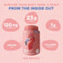 Birdman Fitmingo Vegan Protein Powder for Women - 23g Plant Based Blueberry Protein with Inositol and Collagen Boosters