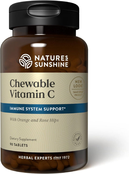 Nature's Sunshine 250mg Chewable Vitamin C, 90 Tablets