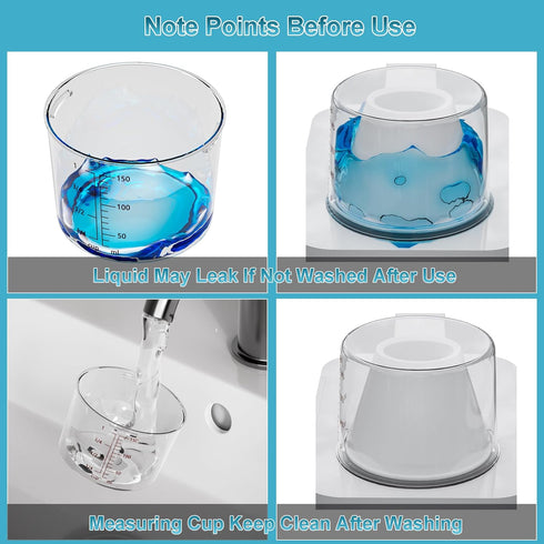 77.8OZ Laundry Detergent Dispenser Container, 3 Pack Liquid Dispenser for Laundry Room, Clear with Labels