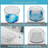 61OZ Laundry Detergent Dispenser Container, 2 Pack Liquid Dispenser, Clear for Laundry Room Storage